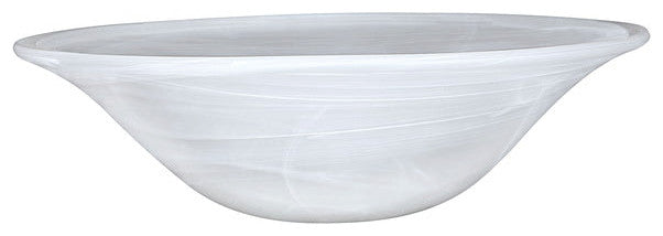 23142-11 Replacement Alabaster Torchiere Lamp Glass(42mm) Shade