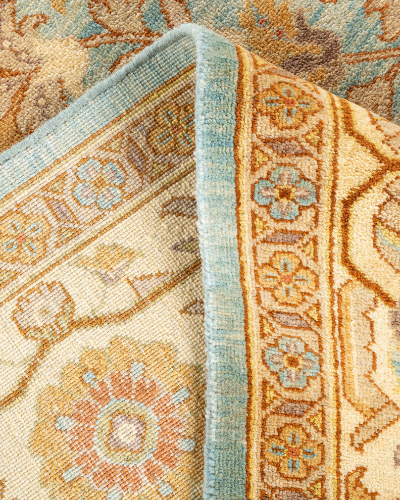 ECLECTIC, Hand Knotted Area Rug 8' 10" X 6' 1"