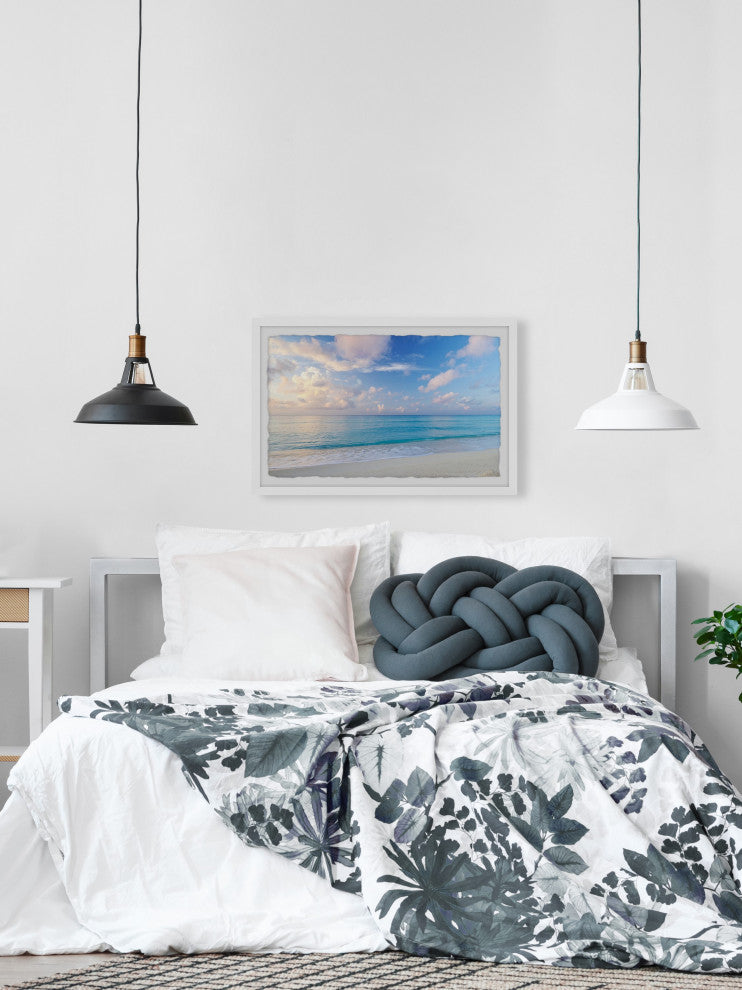 "Just Keep Swimming" Framed Painting Print, 45x30