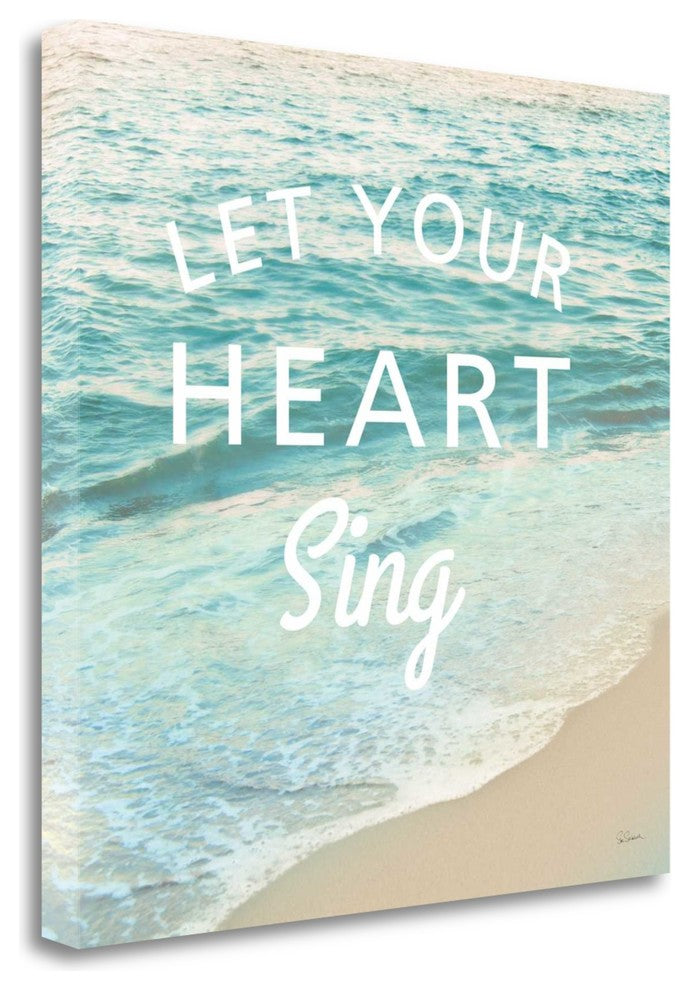 "Sea Inspiration VI" By Sue Schlabach, Giclee Print on Gallery Wrap Canvas