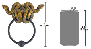 Design Toscano Egyptian Cobra Goddess Towel Ring