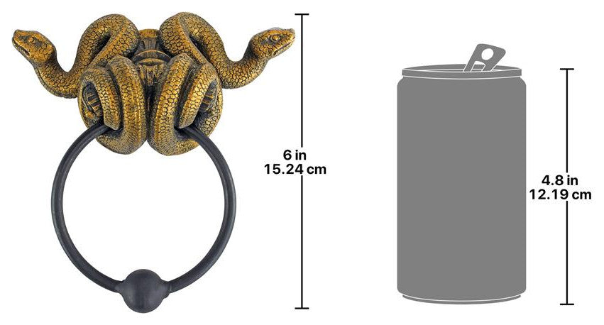 Design Toscano Egyptian Cobra Goddess Towel Ring