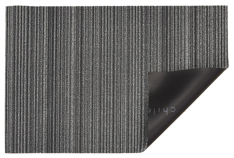 Skinny Stripe Shag, Shadow, 24"x72"