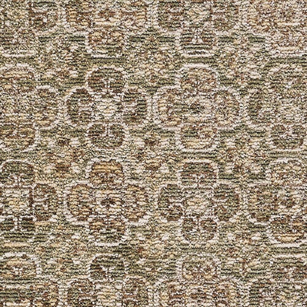 Galey Alix x Livabliss Myrtle Avenue GAMY-2301 Area Rug, Olive, 5'3" x 7'7"