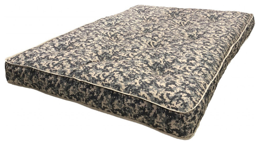 8" Camo Double Foam Twin Mattress