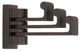 Alno Robe Hook in Bronze