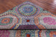 Wool & Silk Handmade Mamluk Geometric Rug 8' 10" X 12' 2" - Q13737