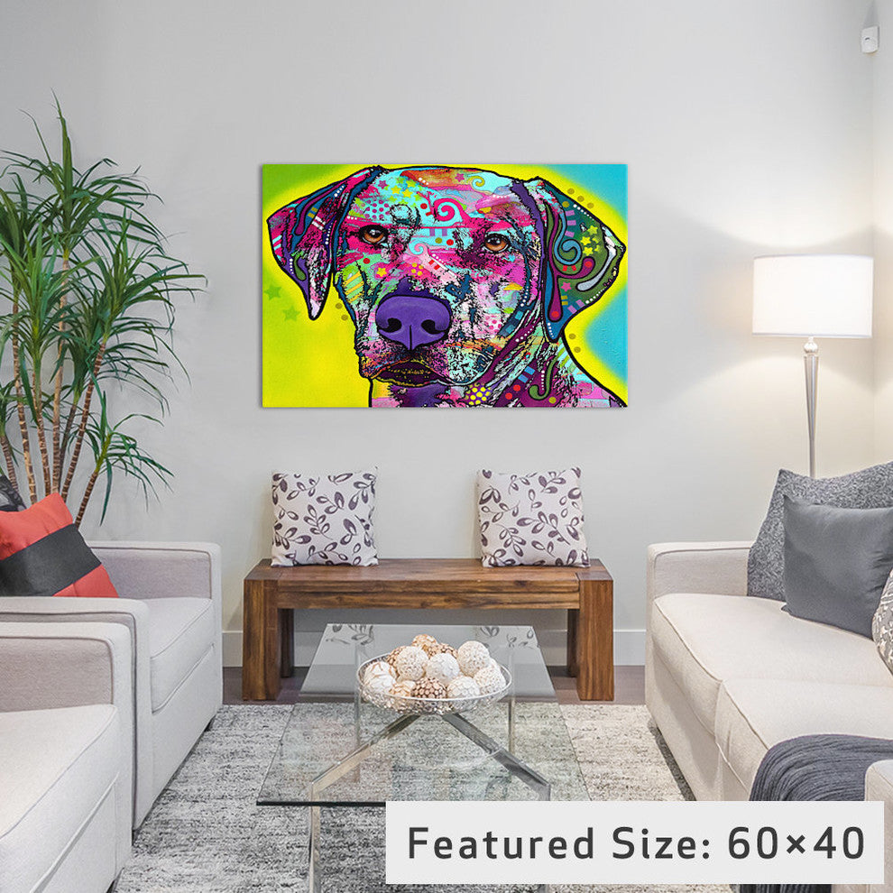 "Rhodesian Ridgeback" Wrapped Canvas Art Print, 26x18x1.5