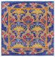 10' Square William Morris Hand-Knotted Wool Rug - Q14969