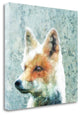 "Abstract Fox" By Ancello, Giclee Print on Gallery Wrap Canvas, Ready to Hang