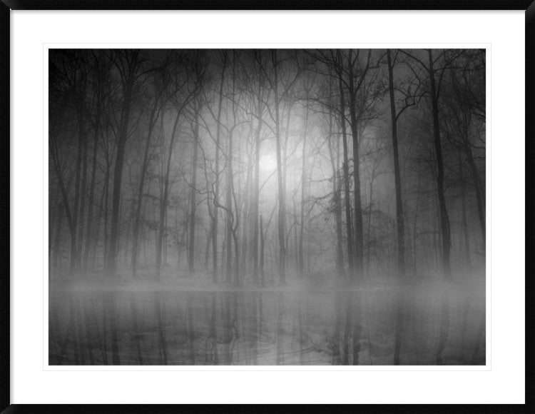 "Morning Mist" Framed Digital Print by Bethanne Lutz, 44x33"