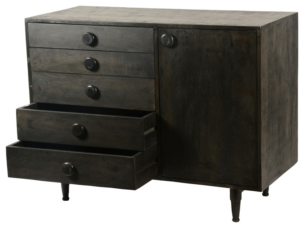Retro Phoenix Dresser - Black