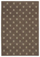 Rug N Carpet - Handmade Wool 6' 1'' x 8' 10'' Modern Design Dhurrie Kilim Rug
