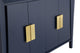 48" Larvotto Navy Blue Modern Bath Vanity, No Matching Mirror