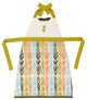 Feather Ikat Apron