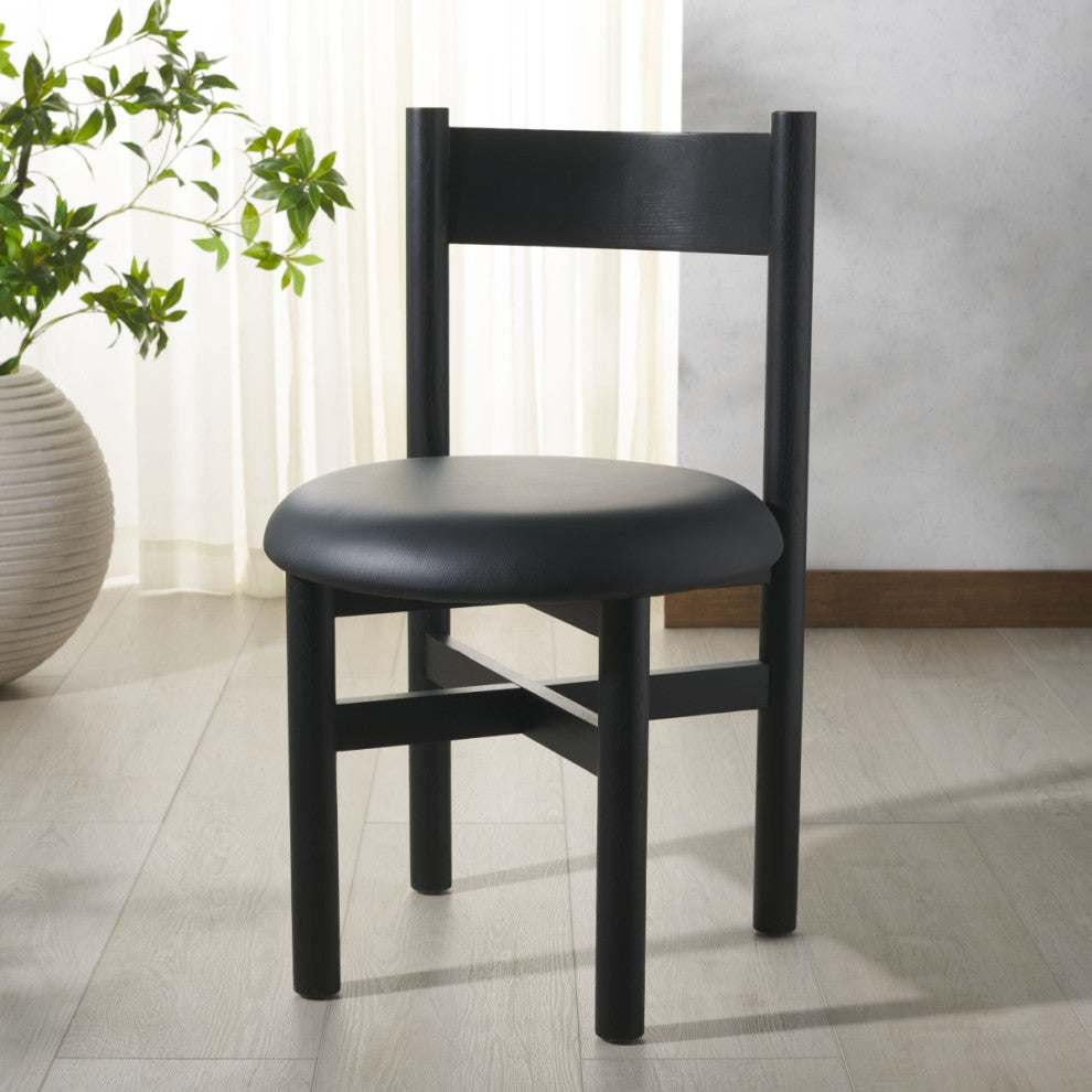 Safavieh Couture Tayla Dining Chair, Black