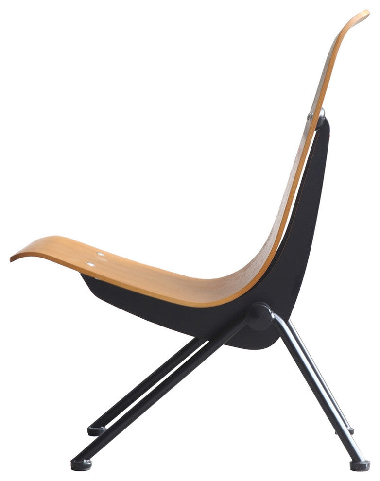 Modern Classics Scolta Dining Side Chair, Walnut