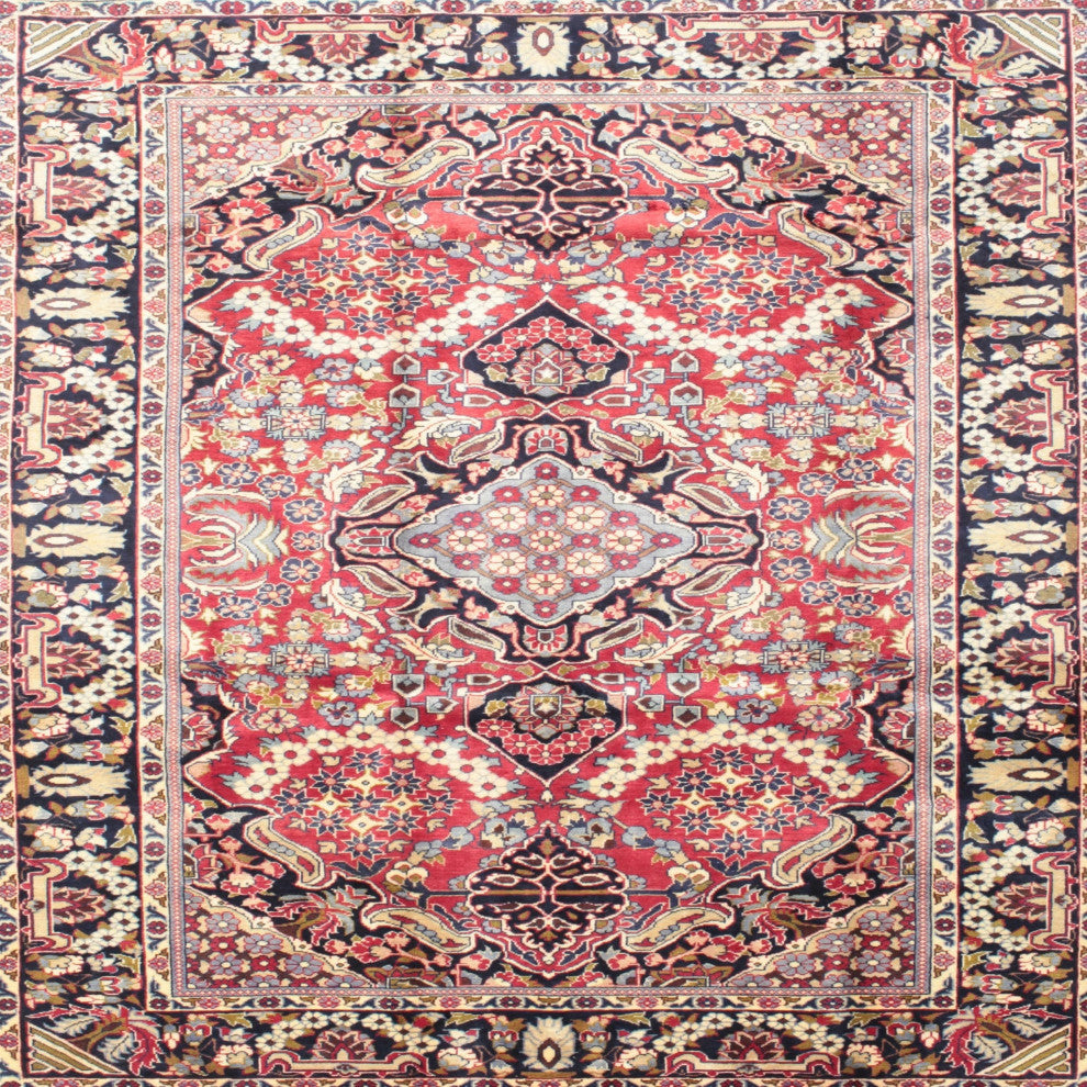 Ahgly Company Indoor Square Traditional Area Rugs, 8' Square