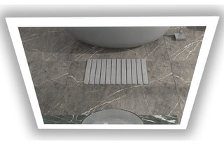 Sabrina Modern LED Bathroom Vanity Mirror, 30"x36"
