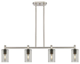 Crown Point 4 43.75" Island Lighting Satin Nickel