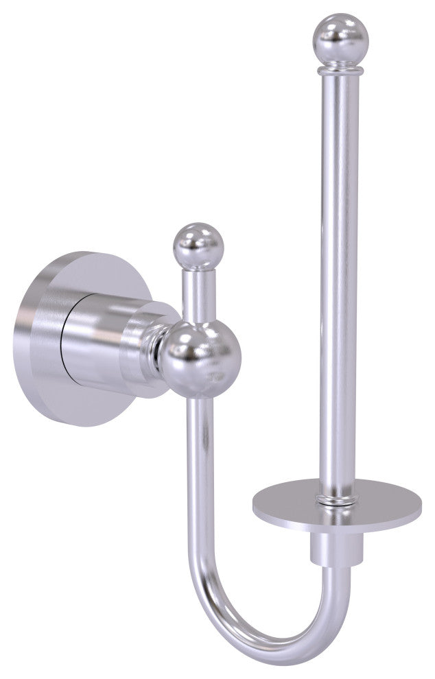 Astor Place Upright Toilet Tissue Holder, Satin Chrome