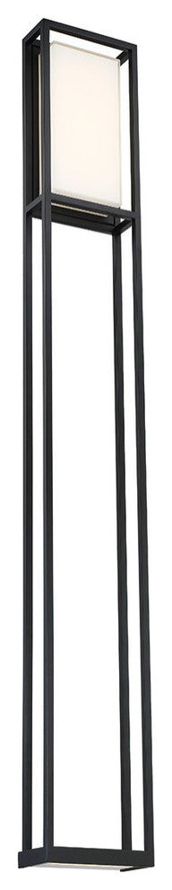 Framed Outdoor Large LED Wall-Light 3000K, Black
