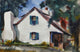 Eve Nethercott "Flea Market, P2.45" Watercolor Painting