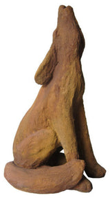 Coyote Garden Animal Statue Sculpture
