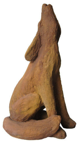 Coyote Garden Animal Statue Sculpture
