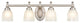 4 Light 30" Satin Nickel Bathroom Vanity Light