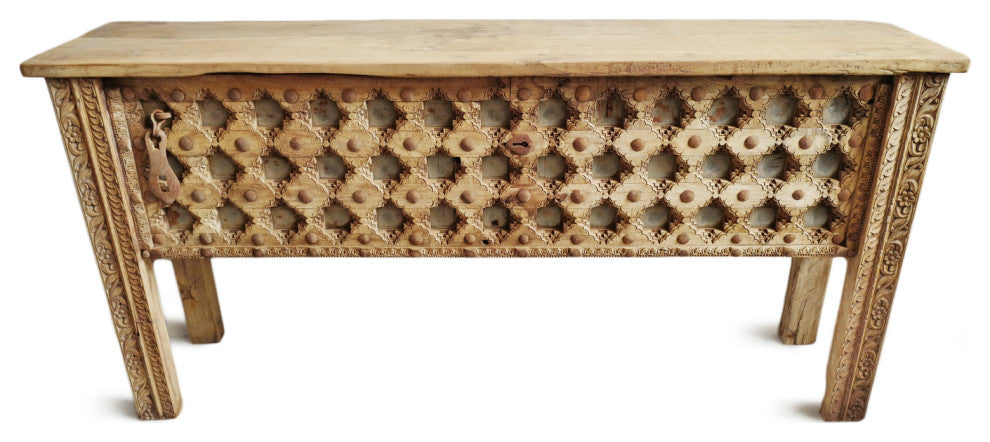 Raw Old Door Console Table