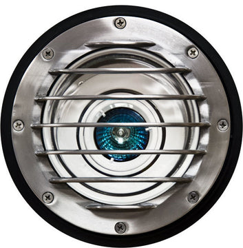 Dabmar Lighting Cast Aluminum In-Ground Well Light With Grill
