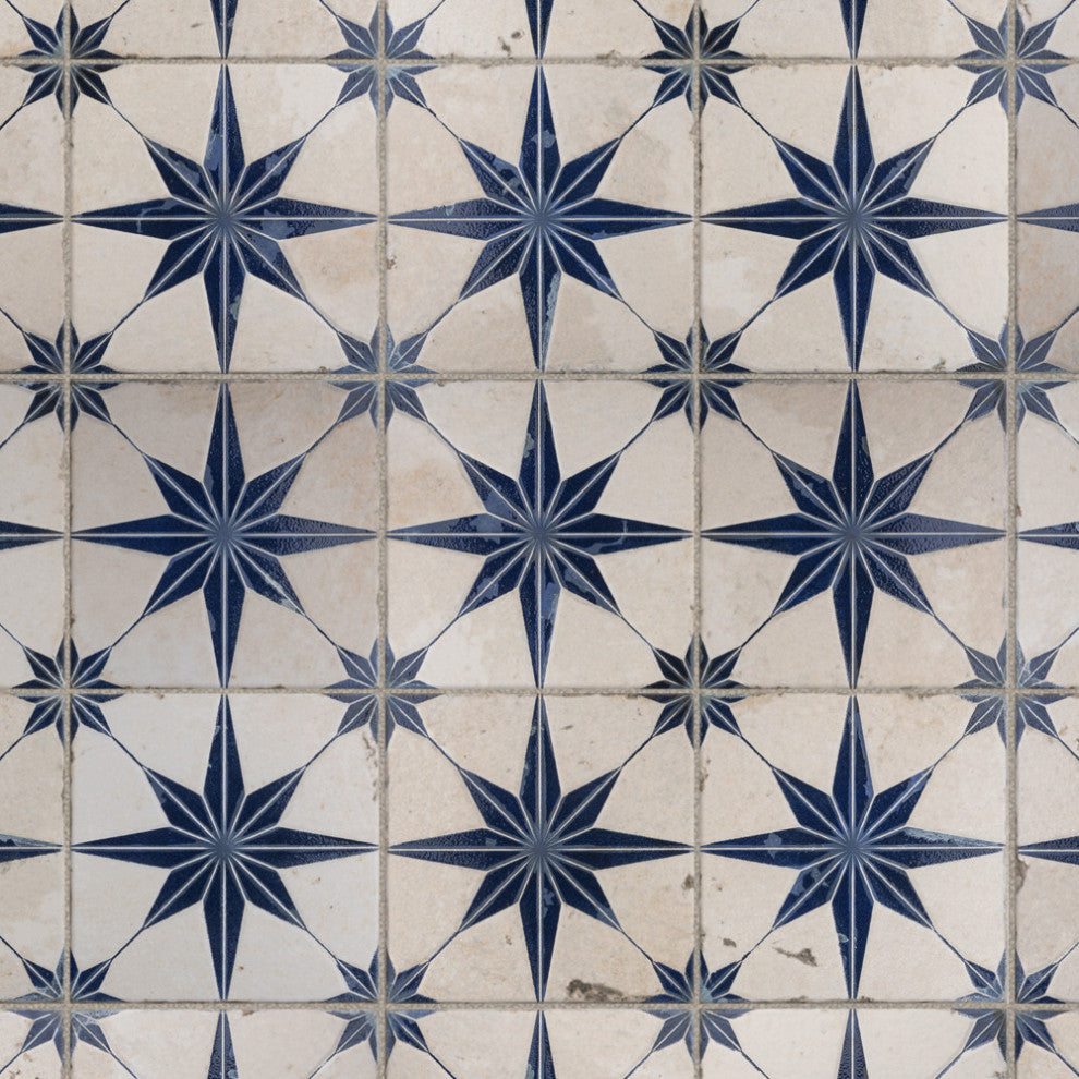 Kings Star Luxe Blue Ceramic Floor and Wall Tile
