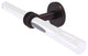 Clearview 2 Arm Guest Towel Holder with Dotted Accents, Antique Bronze