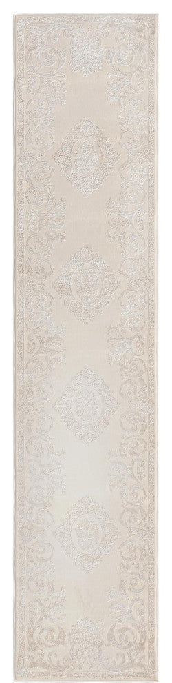 Unique Loom Diana Finsbury Rug, Ivory, 2'x8' Runner