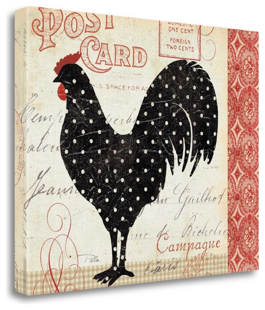 "Campagne II" By Pela, Giclee Print on Gallery Wrap Canvas, Ready to Hang