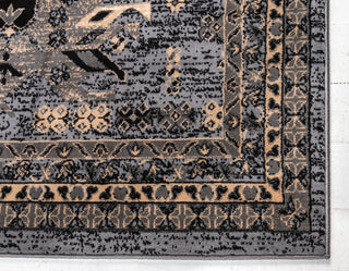 Unique Loom Gray Oasis Taftan 6'x9' Area Rug