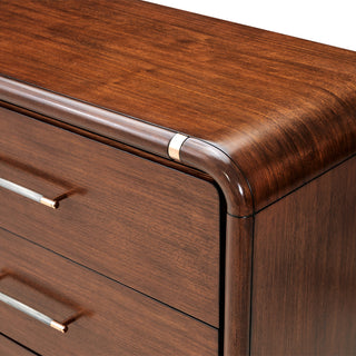 Mason Park Dresser with Mirror, Umber Brown