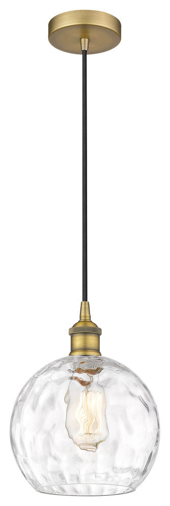 Innovations 616-1P-BB-G1215-8-LED 1-Light Mini Pendant, Brushed Brass