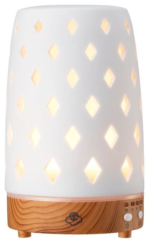 Serene House Ceramic Diffuser | Diamond White/90mm