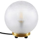 Destiny Glass and Metal Table Lamp