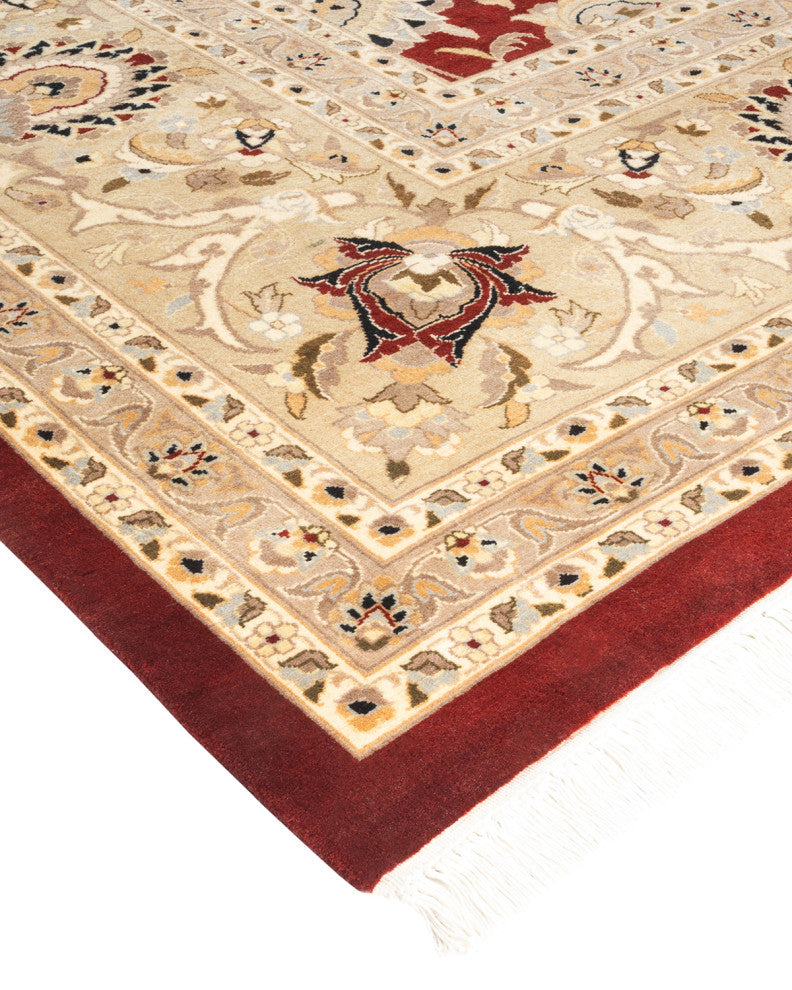 Mogul, One-of-a-Kind Hand-Knotted Area Rug Red, 12' 0" x 14' 8"