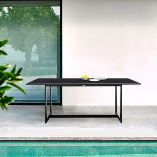 Cayman Outdoor Patio Dining Table, Aluminum