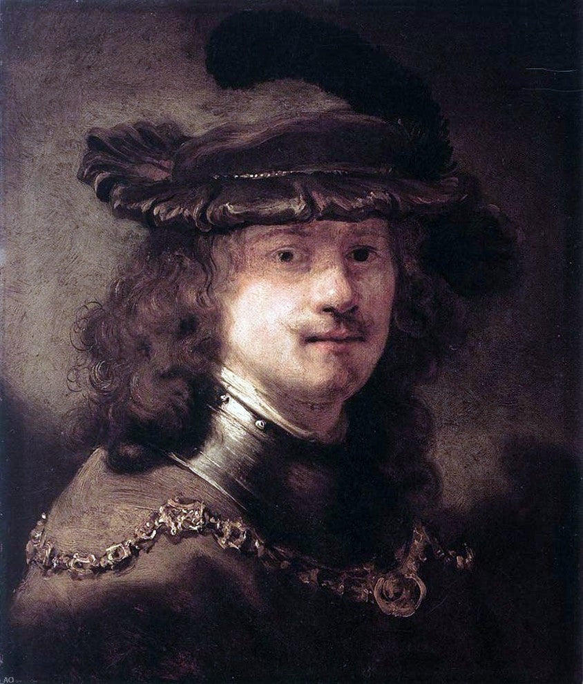 Govert Teunisz Flinck Portrait of Rembrandt, 20"x25" Wall Decal