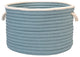 Colonial Mills Basket Doodle Edge Light Blue Round