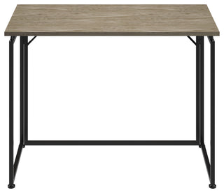 Techni Mobili Space Saving Folding Desk, Grey