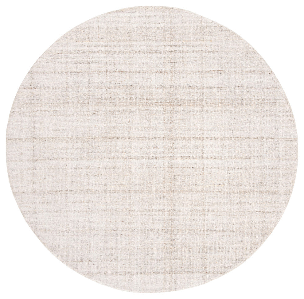 Safavieh Couture Abstract Collection, ABT141 Rug, Ivory/Beige, 6' Round