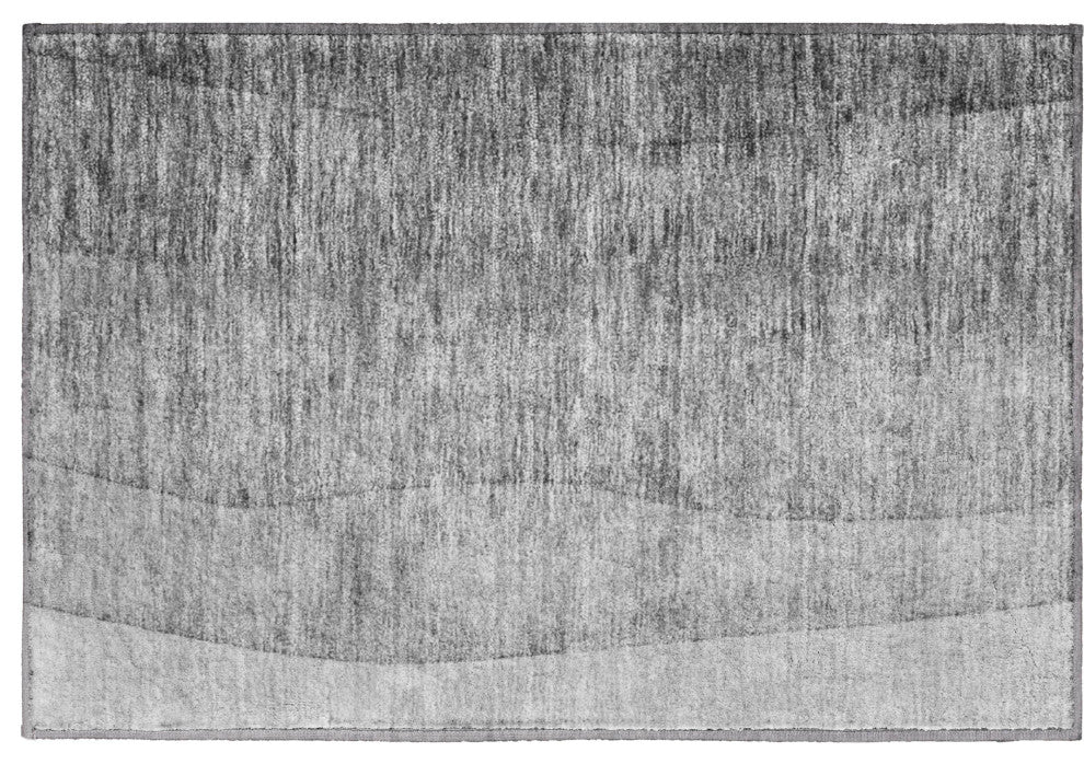 Premium Machine Washable Mayfield AMF625 Gray 1'8" x 2'6" Rug
