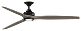 Fanimation Spitfire DC-KIT-72-LK Spitfire DC 72" 3 Blade Indoor / - Black /