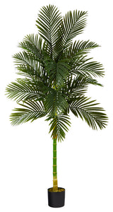 7' Golden Cane Artificial Palm Tree